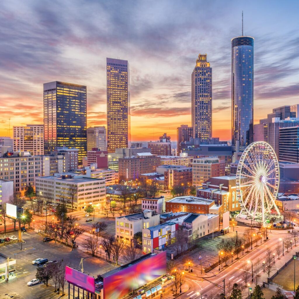 Atlanta, Georgia Skyline