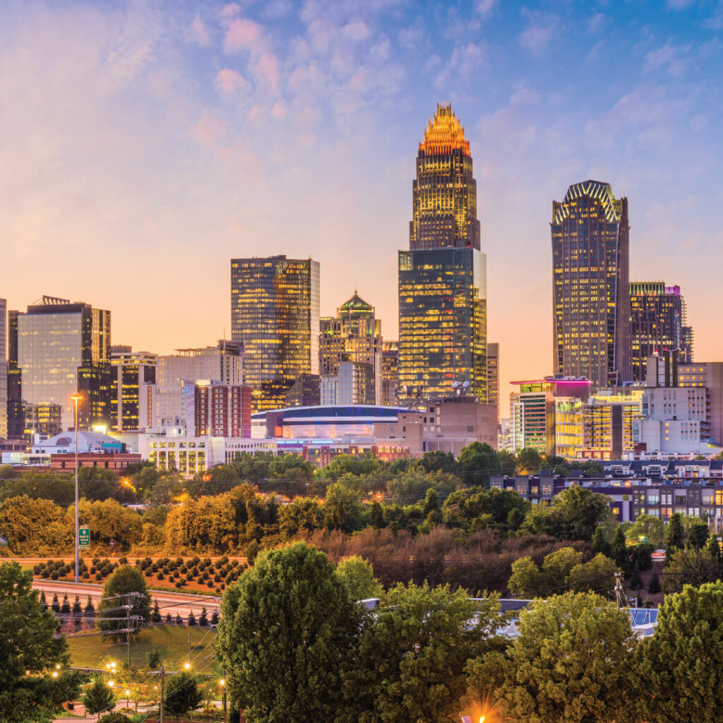 Charlotte, North Carolina Skyline