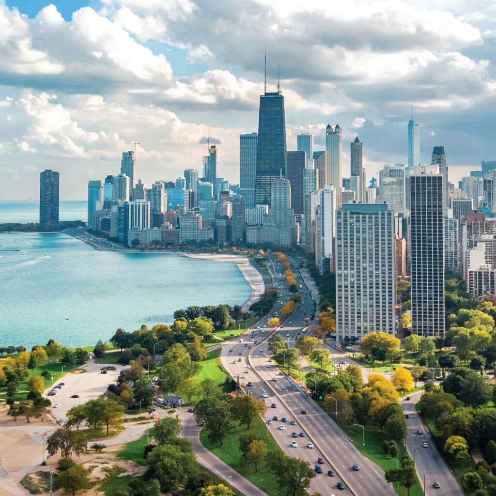 Chicago, Illinois Skyline