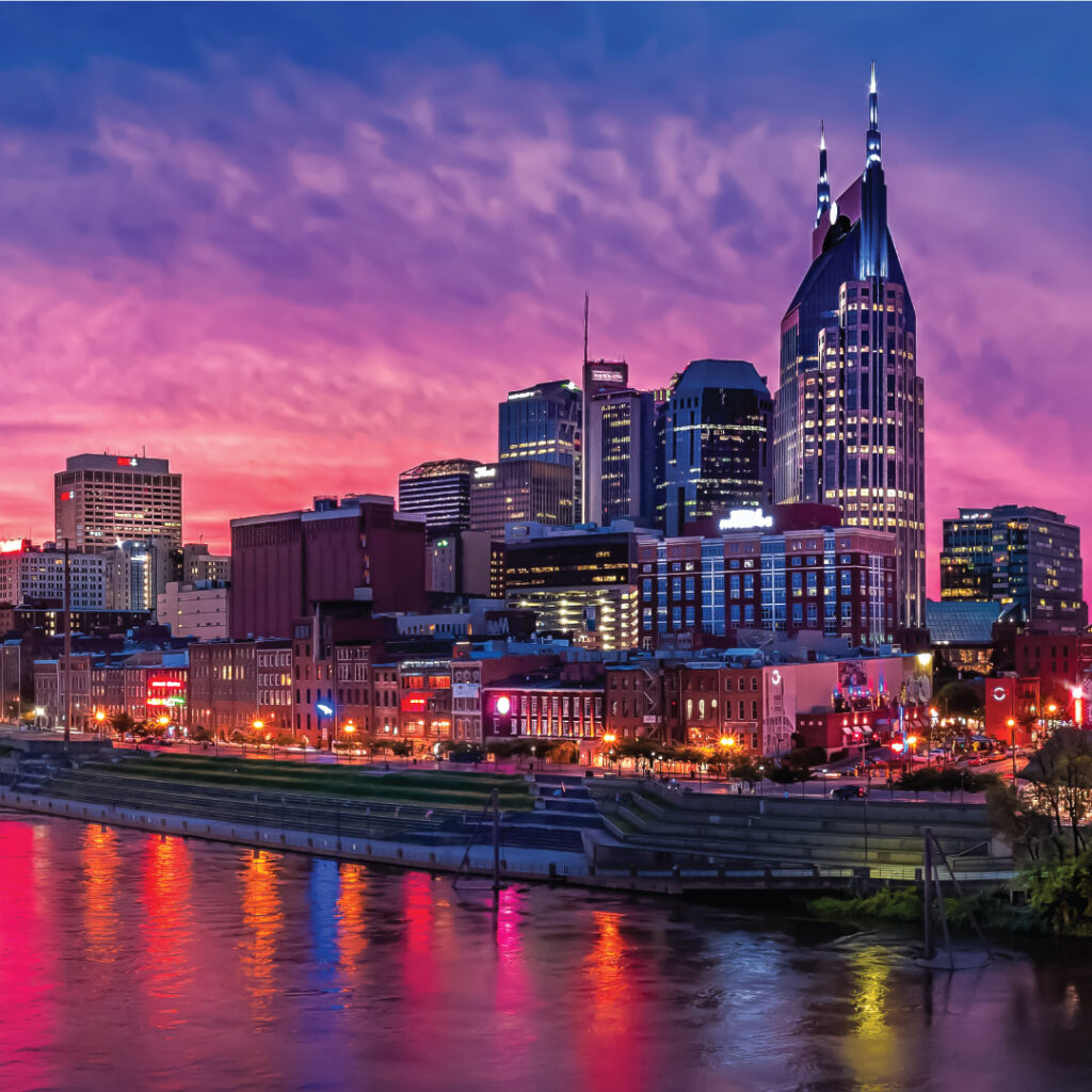 Nashville, Tennessee Skyline
