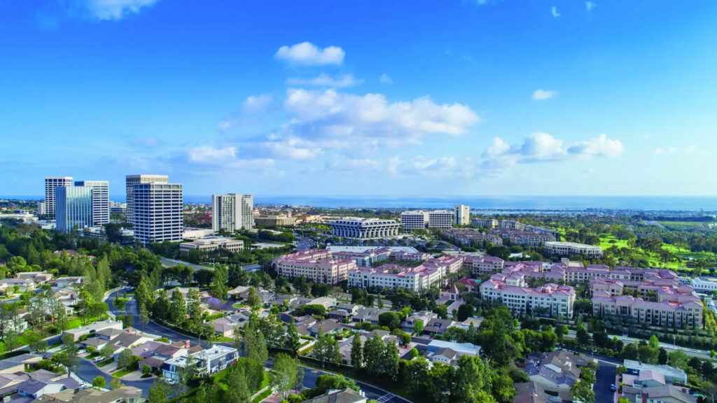 Orange County, California Skyline