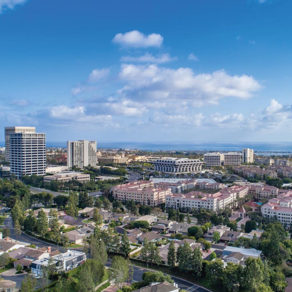 Orange County, California Skyline