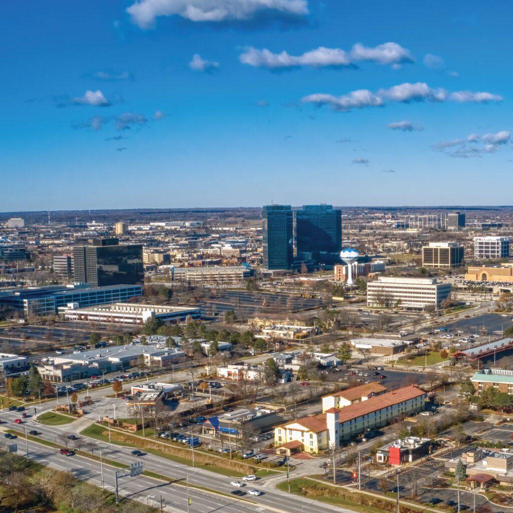Schaumburg, Illinois Skyline