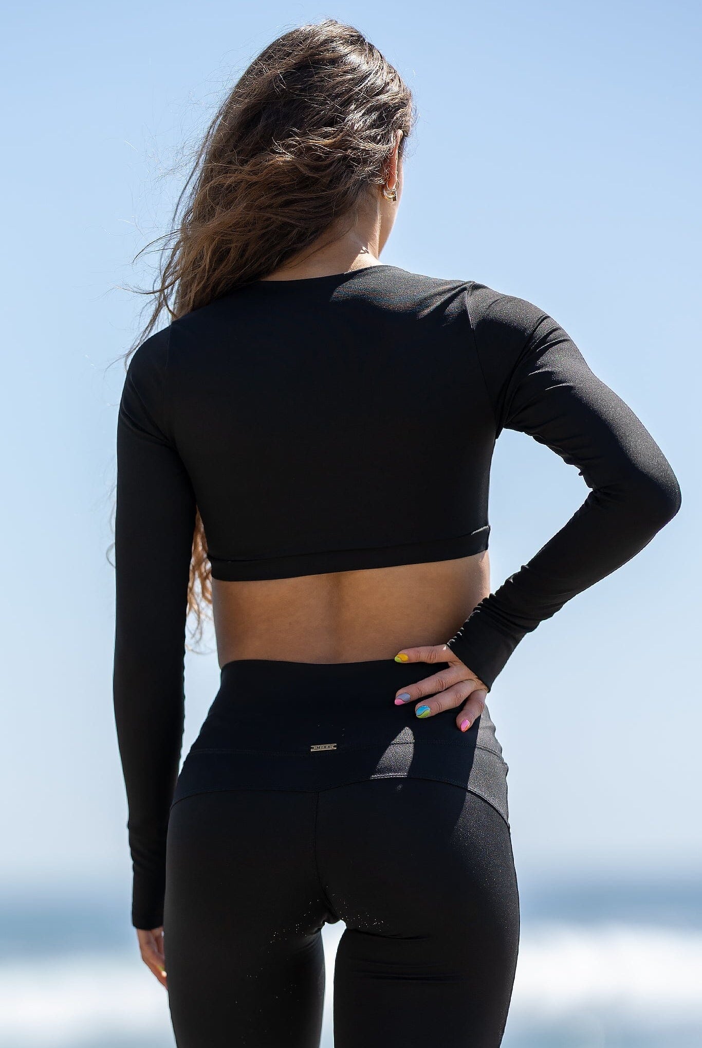 Mika Body Wear - Crop Tops - Kenzie Crop #color_black