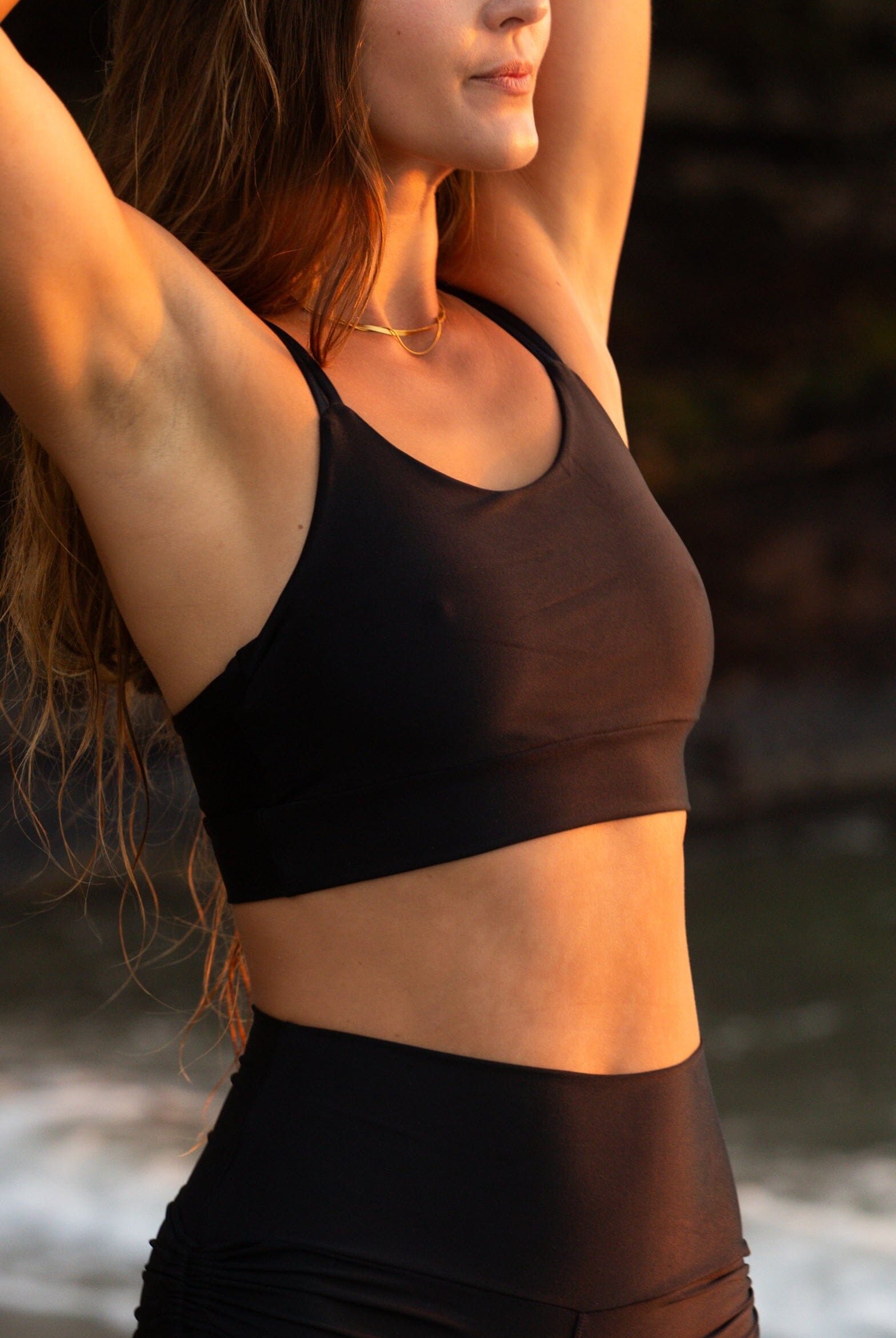 Mika Body Wear - Yoga Tops - Mariah Top #color_black