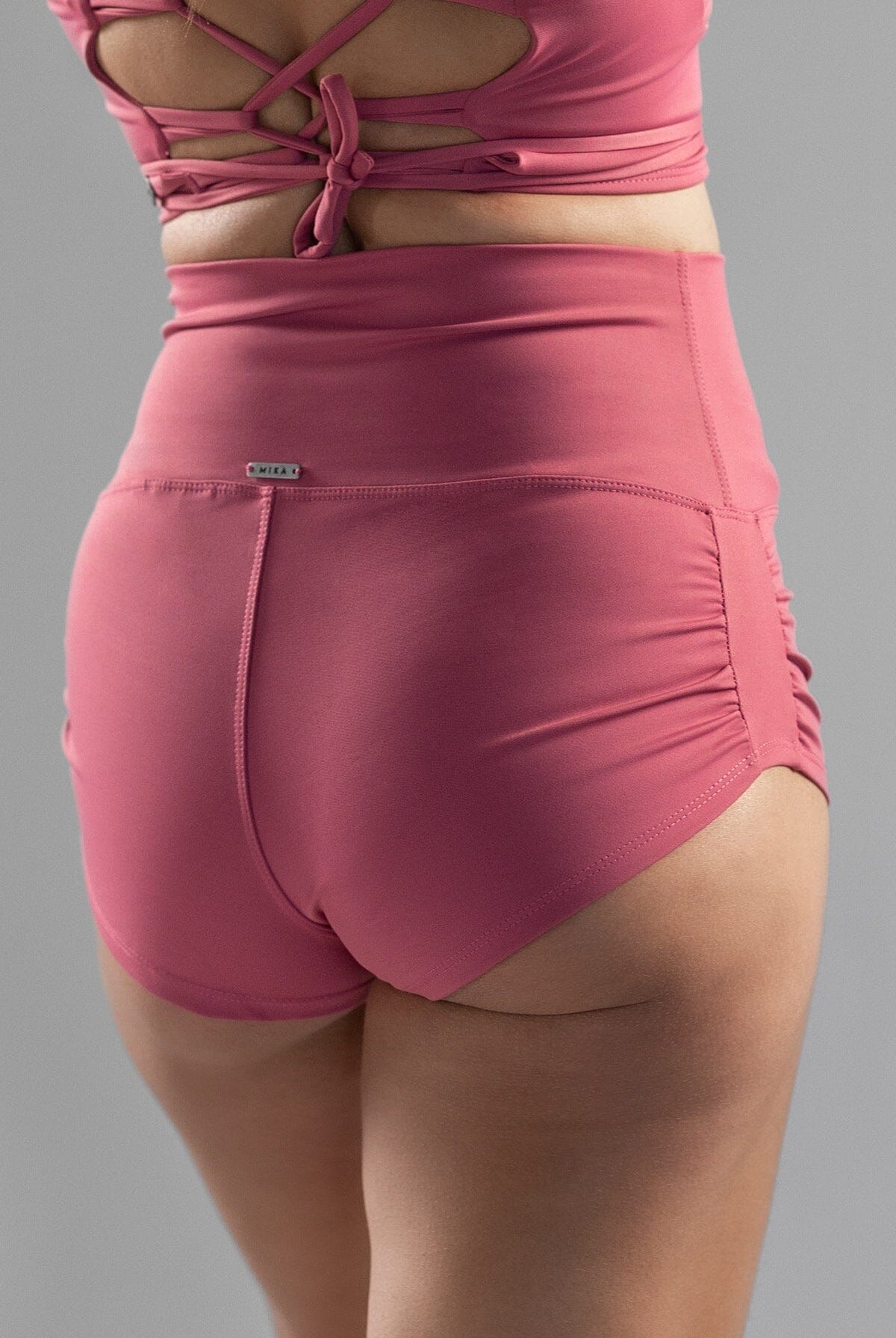 Mika Body Wear - Betty Short - High Waisted Shorts #color_blush