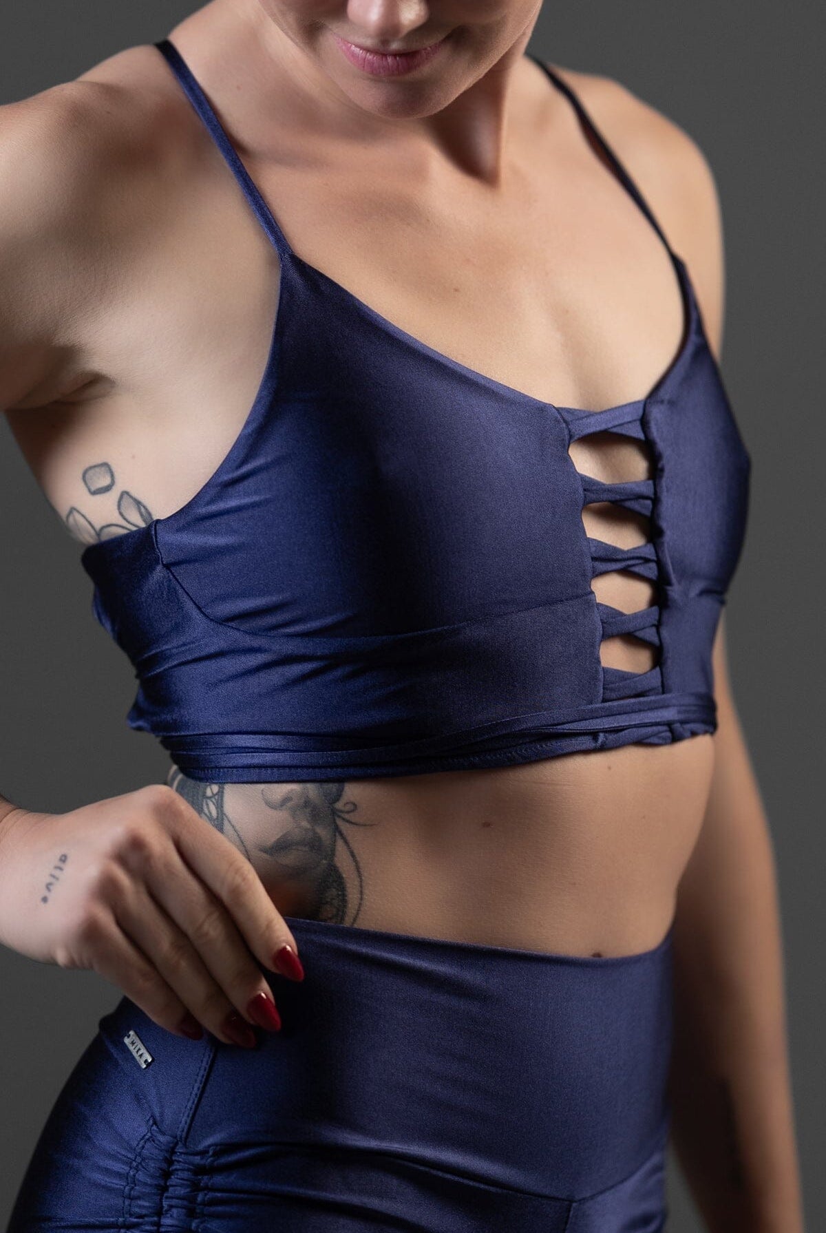 Mika Body Wear - Cielo Crop #color_sapphire