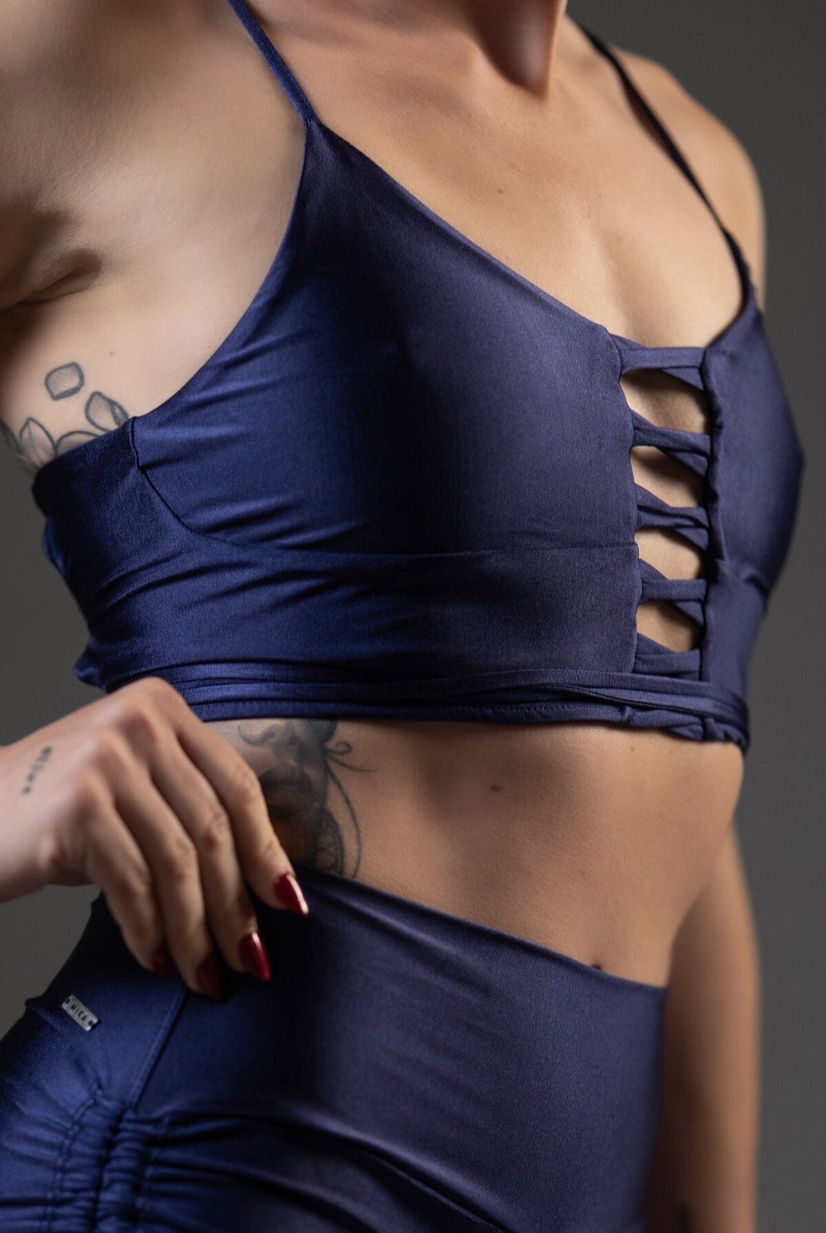 Mika Body Wear - Cielo Crop #color_sapphire