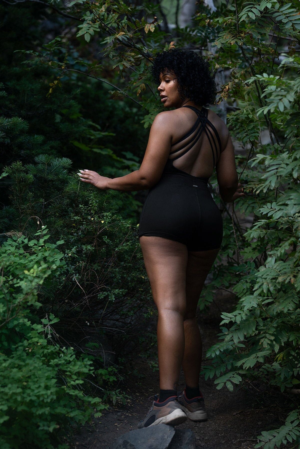 Mika Body Wear - Kalani Short Bodysuit Bodysuit #color_black