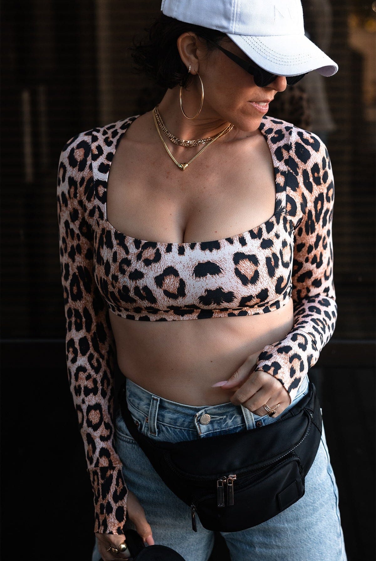 Mika Body Wear - Crop Tops - Kenzie Crop #color_cheetah