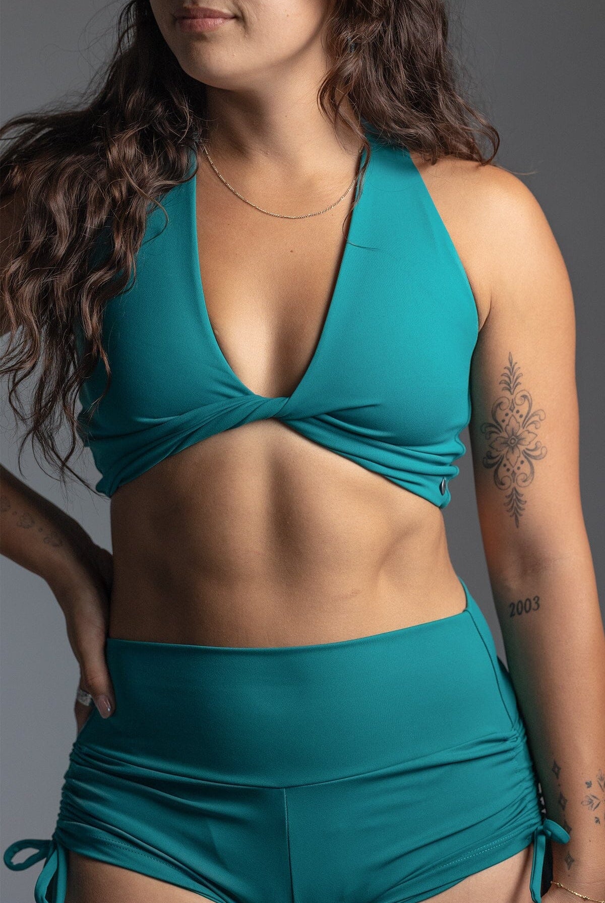 Mika Body Wear - Tops - Lesa Bra #color_deepsea