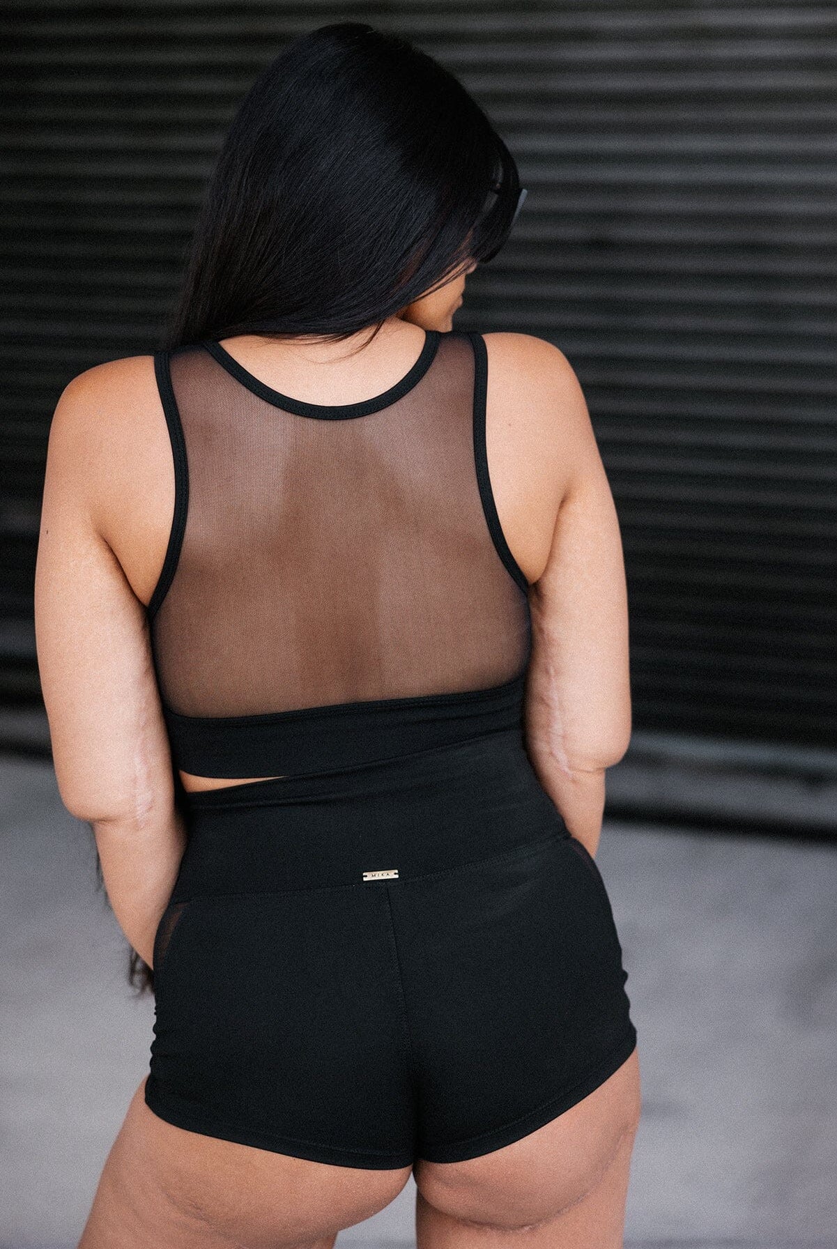 Mika Body Wear - Crop Tops - Odessa Top #color_black