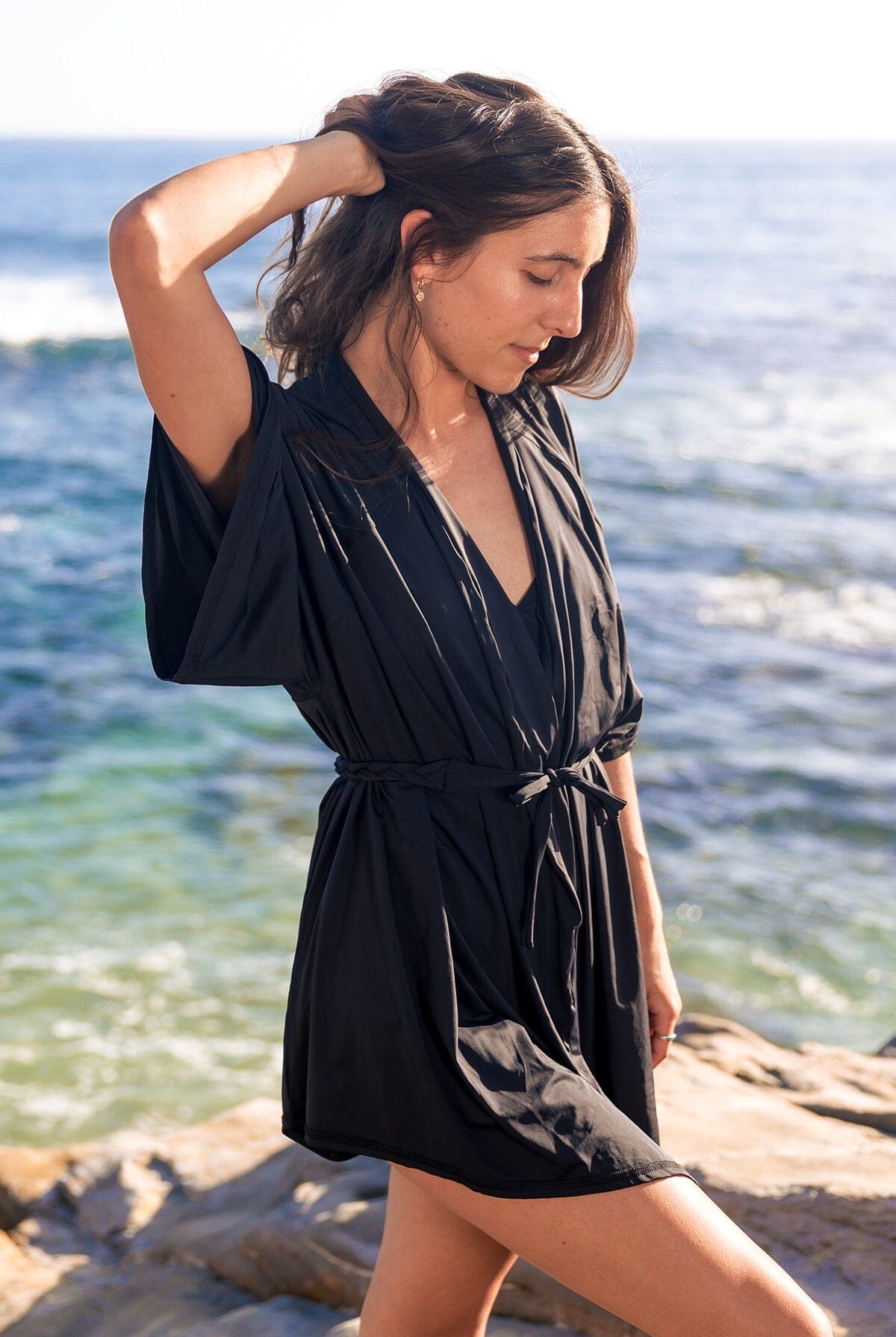 Mika Body Wear - Raz Robe #color_black