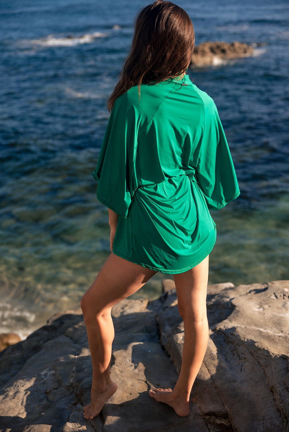 Mika Body Wear - Raz Robe #color_emerald