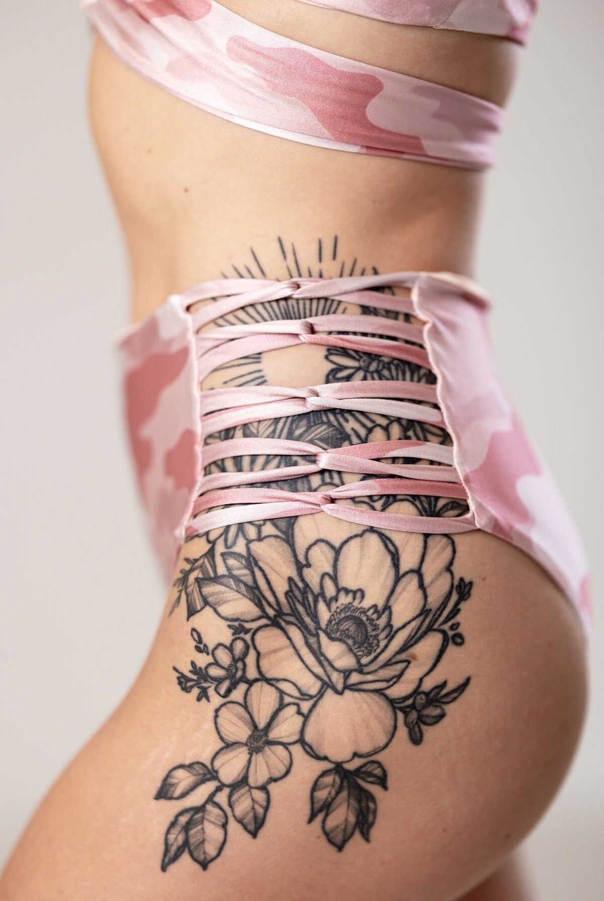 Mika Body Wear - Swim Bottoms - Rhea Bottom #color_hide-in-pink