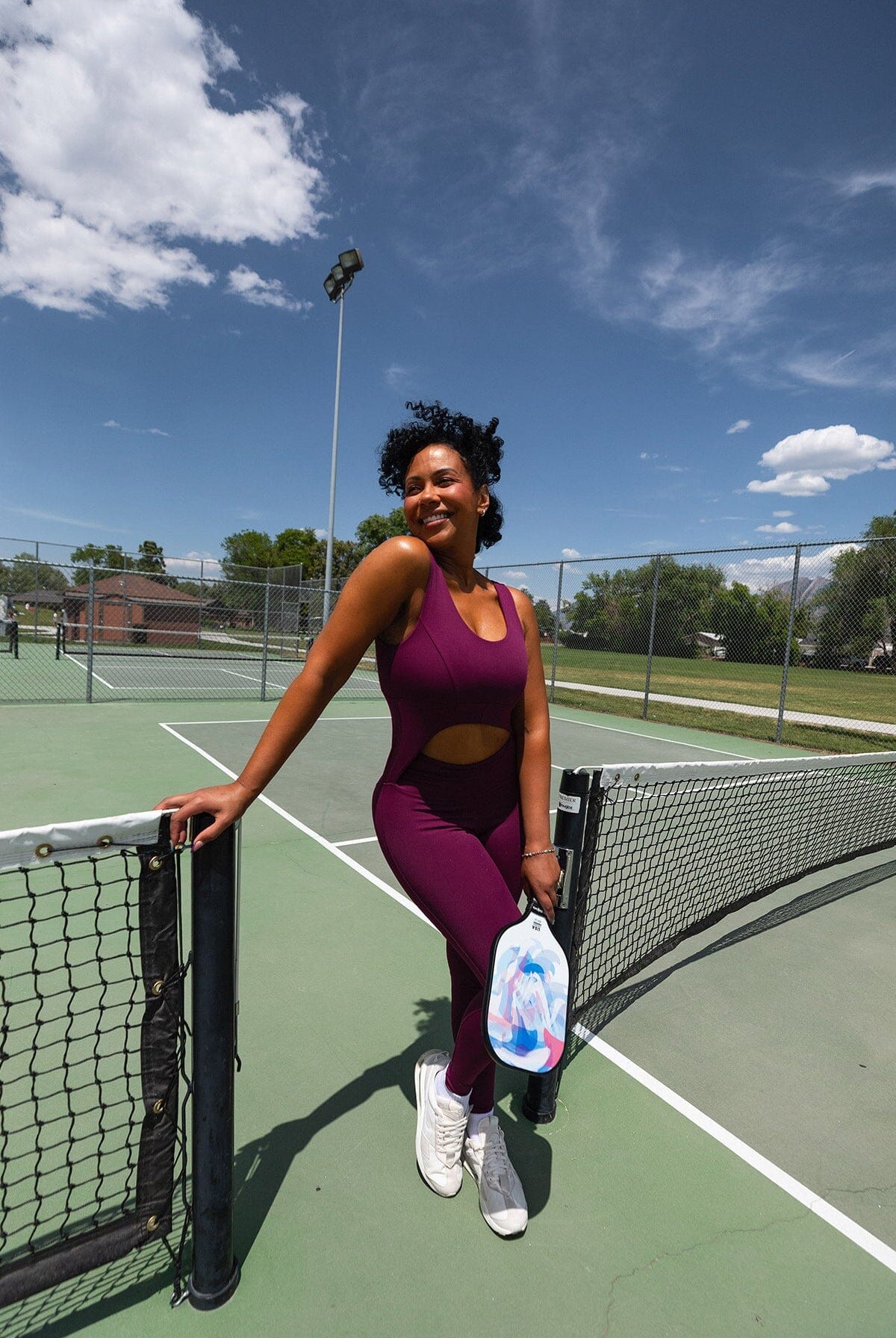 Mika Body Wear - Stevie Bodysuit - #color_plum