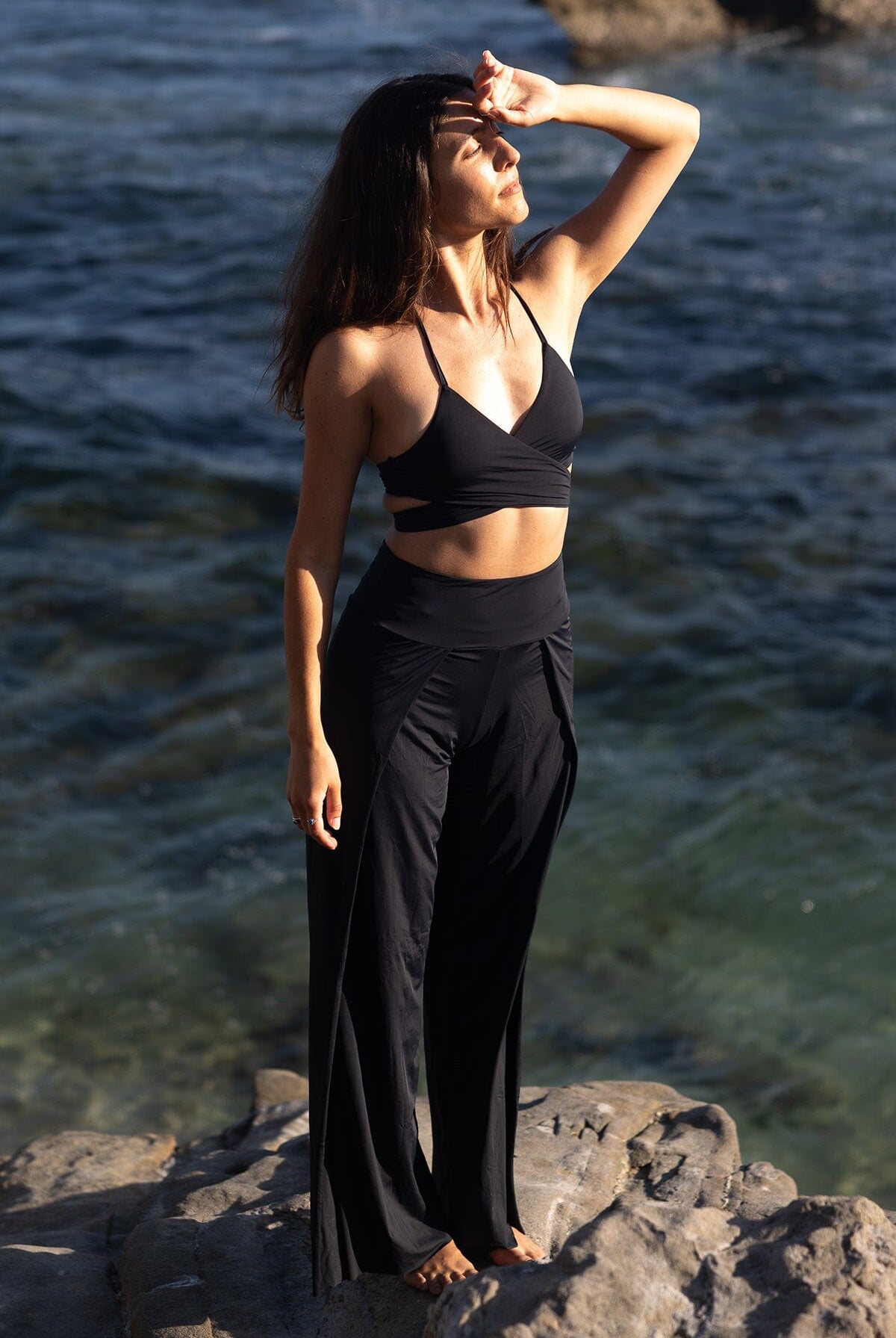 Mika Body Wear - Windwrap Pant #color_black