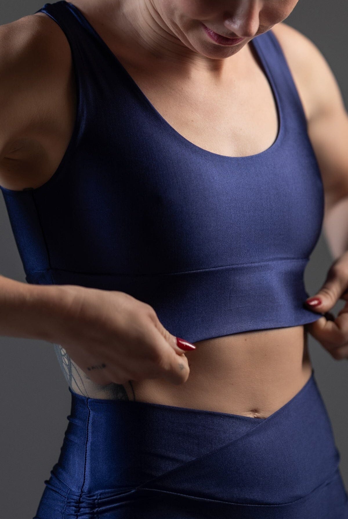 Mika Body Wear - Crop Tops - Zoe Top #color_sapphire