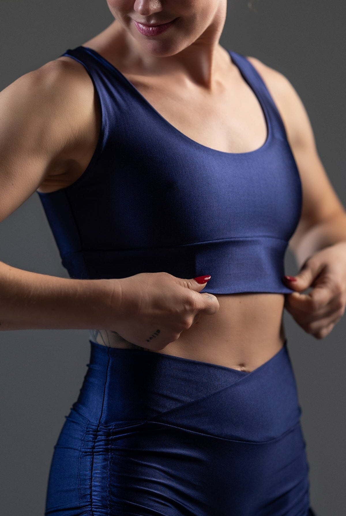 Mika Body Wear - Crop Tops - Zoe Top #color_sapphire