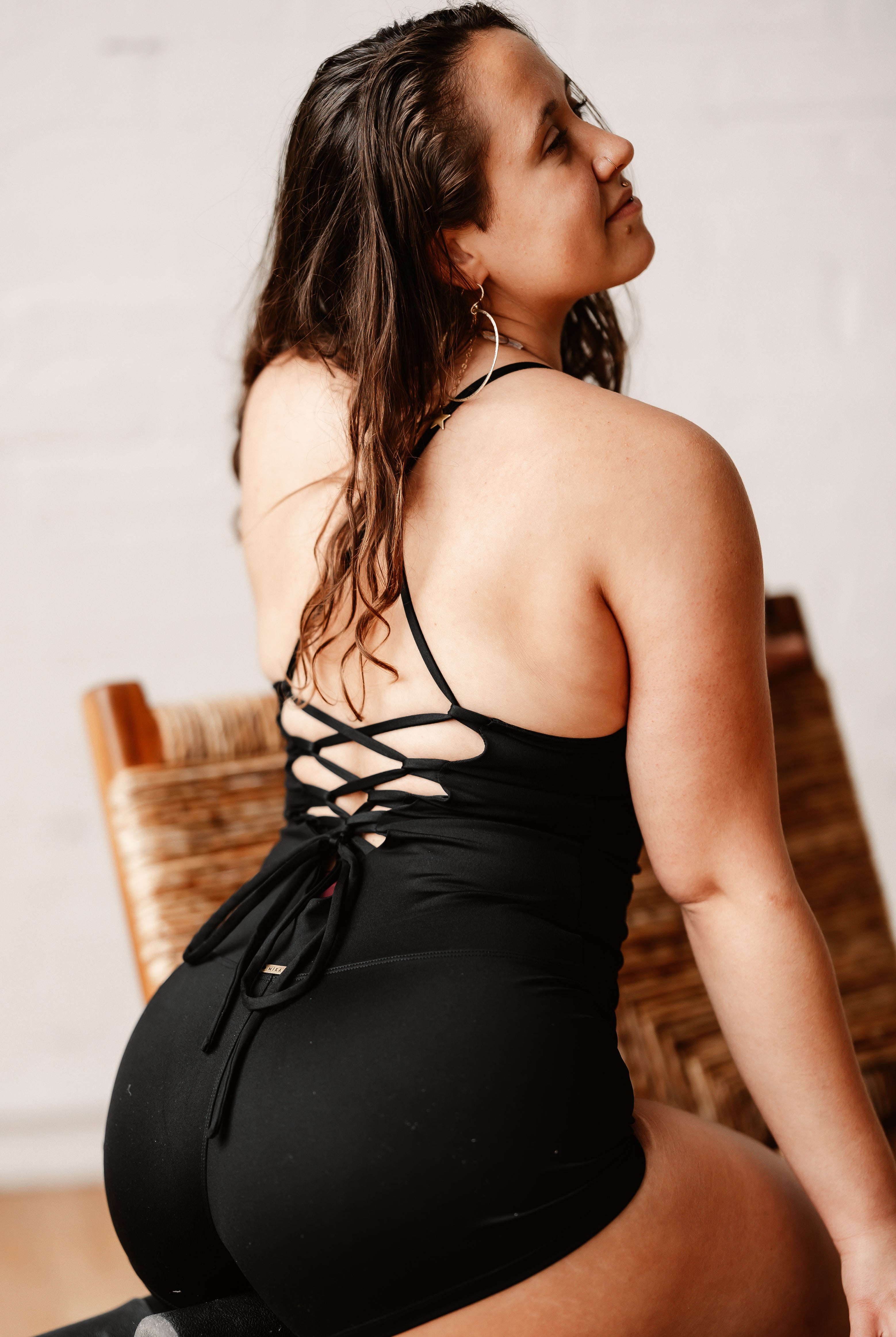 Mika Body Wear - Wayara Short Bodysuit Bodysuit #color_black